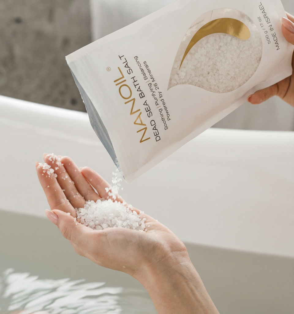 sais de banho nanoil